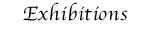 Exhibitions 2009